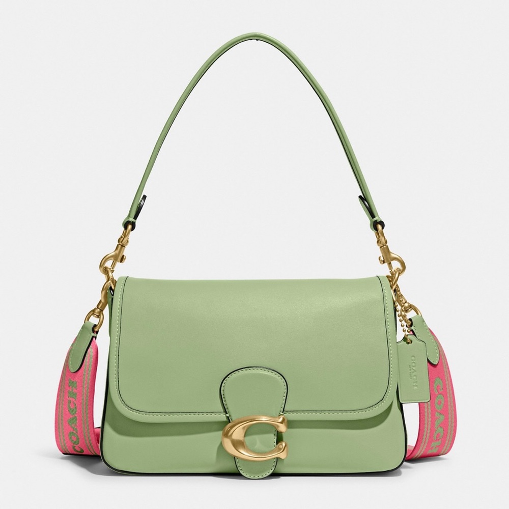 Soft Tabby Pistachio Shoulder Bag